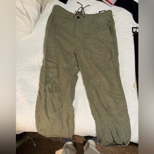 Men's Olive Green Pants